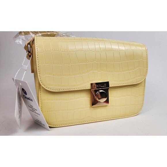 Crossbody Bag Shoulder Satchel Purse PU Leather Bag Flap - Picture 2 of 11